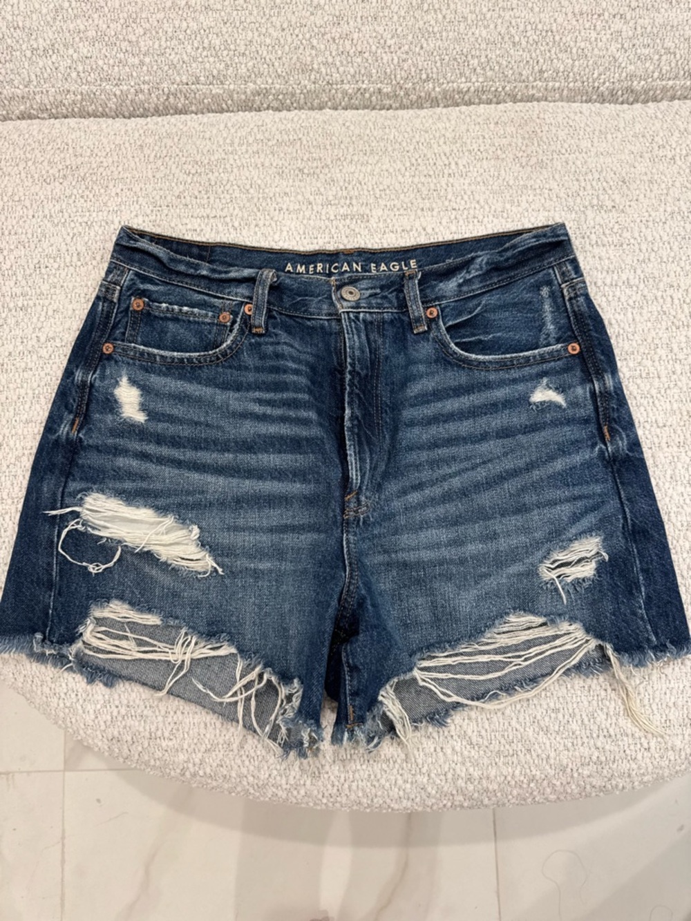 American Eagle Outfitters 90s Boyfriend Women's Distressed Jean Shorts